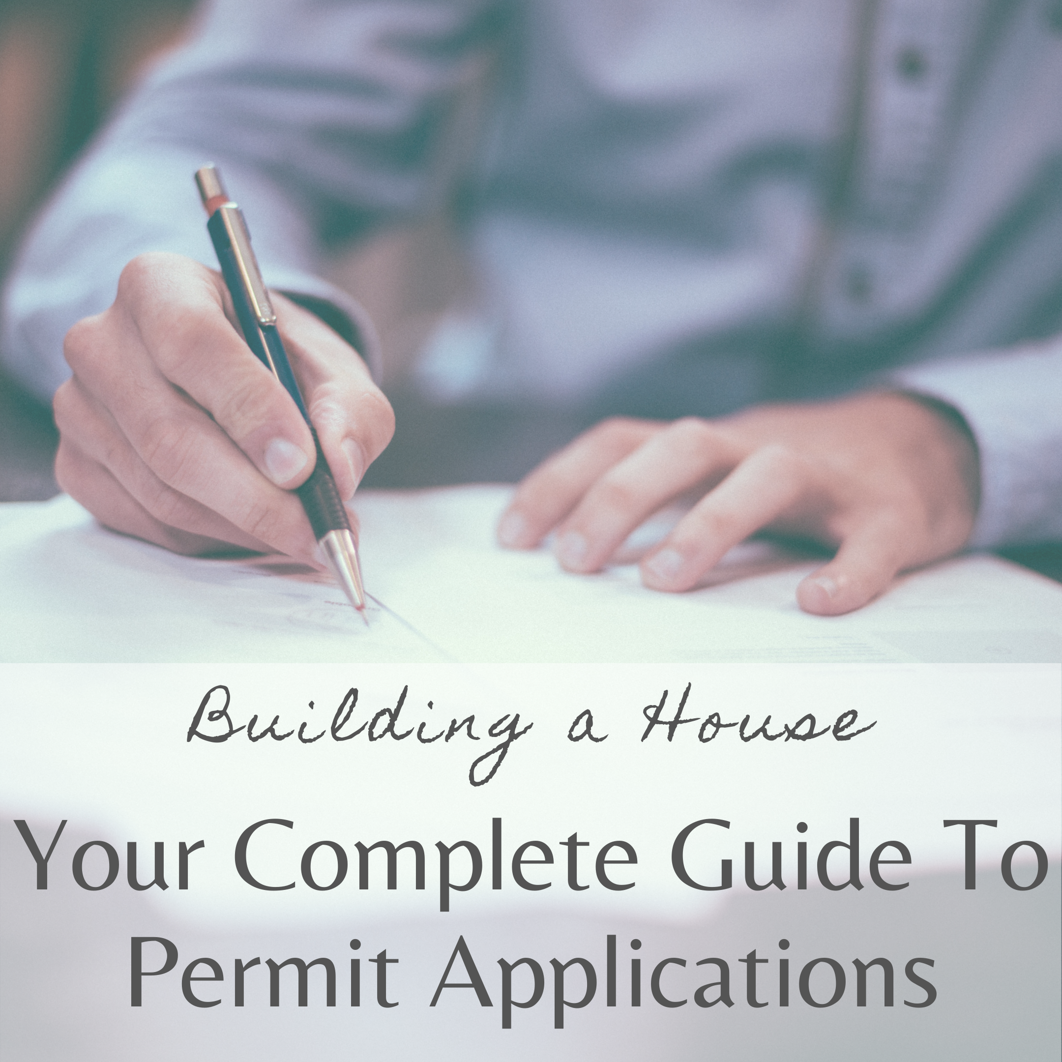 building a house permit application help